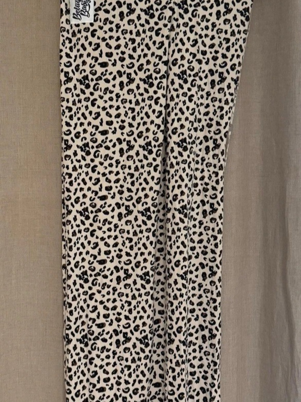 The Lana Beluga Wrap Baby Leopard Print